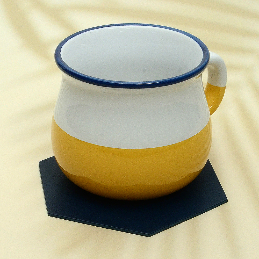 Hexagon Tea Coaster  육각형 부테로 티 코스터 (2개 한세트) 컵받침대 커피잔 카페 찻잔 코스타